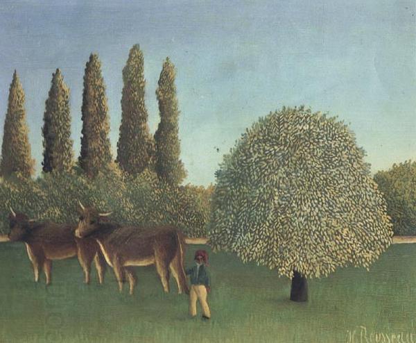 Henri Rousseau THe Pasture China oil painting art
